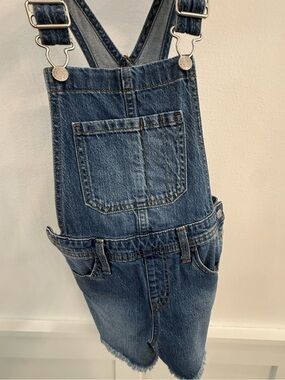 Cat & Jack Blue Denim Kids Overall Dress